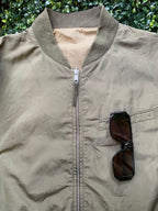Mango Man Khaki Bomber Jacket