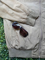 Mango Man Khaki Bomber Jacket