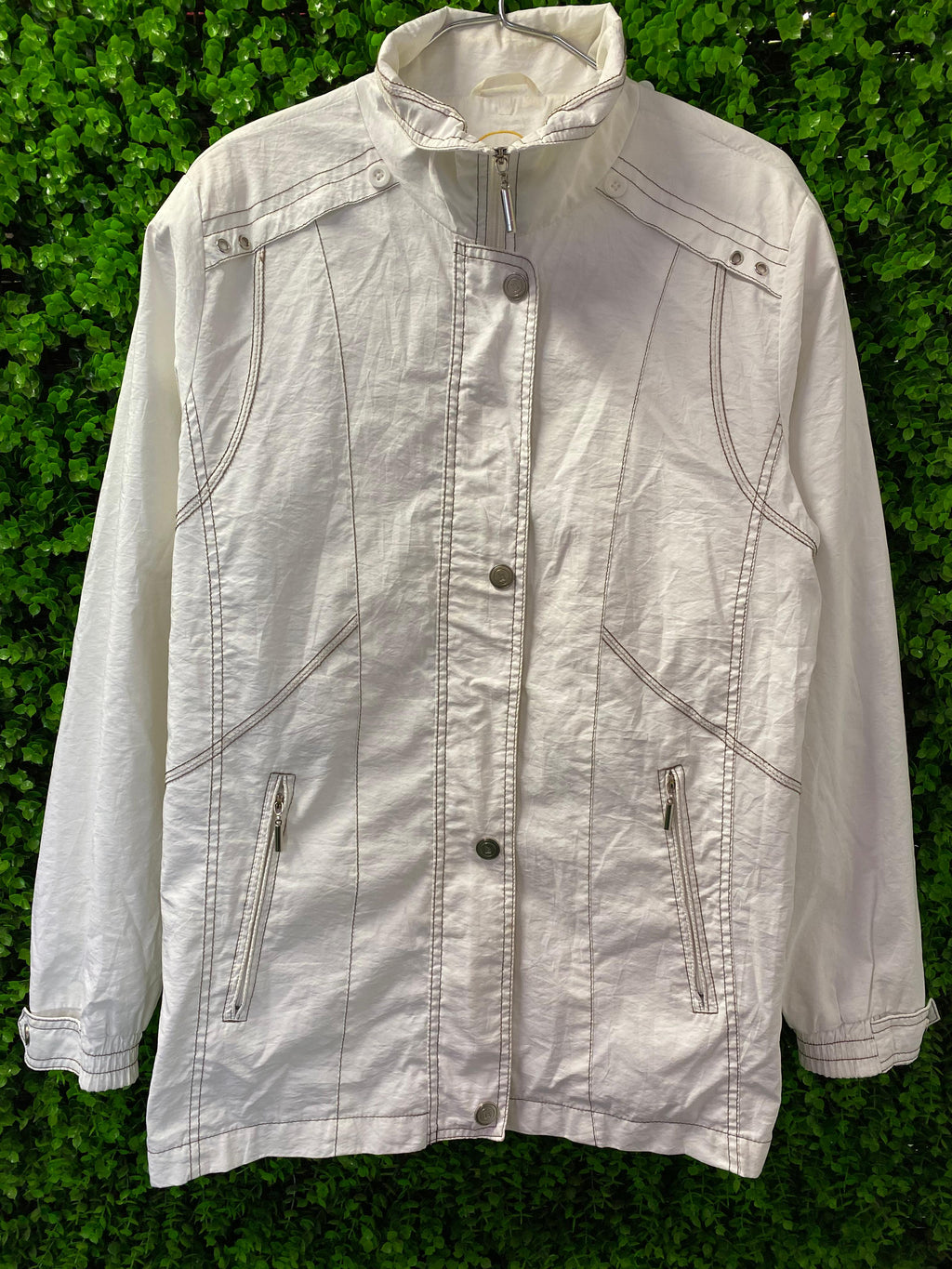 Longbeach White Lightweight Jacket