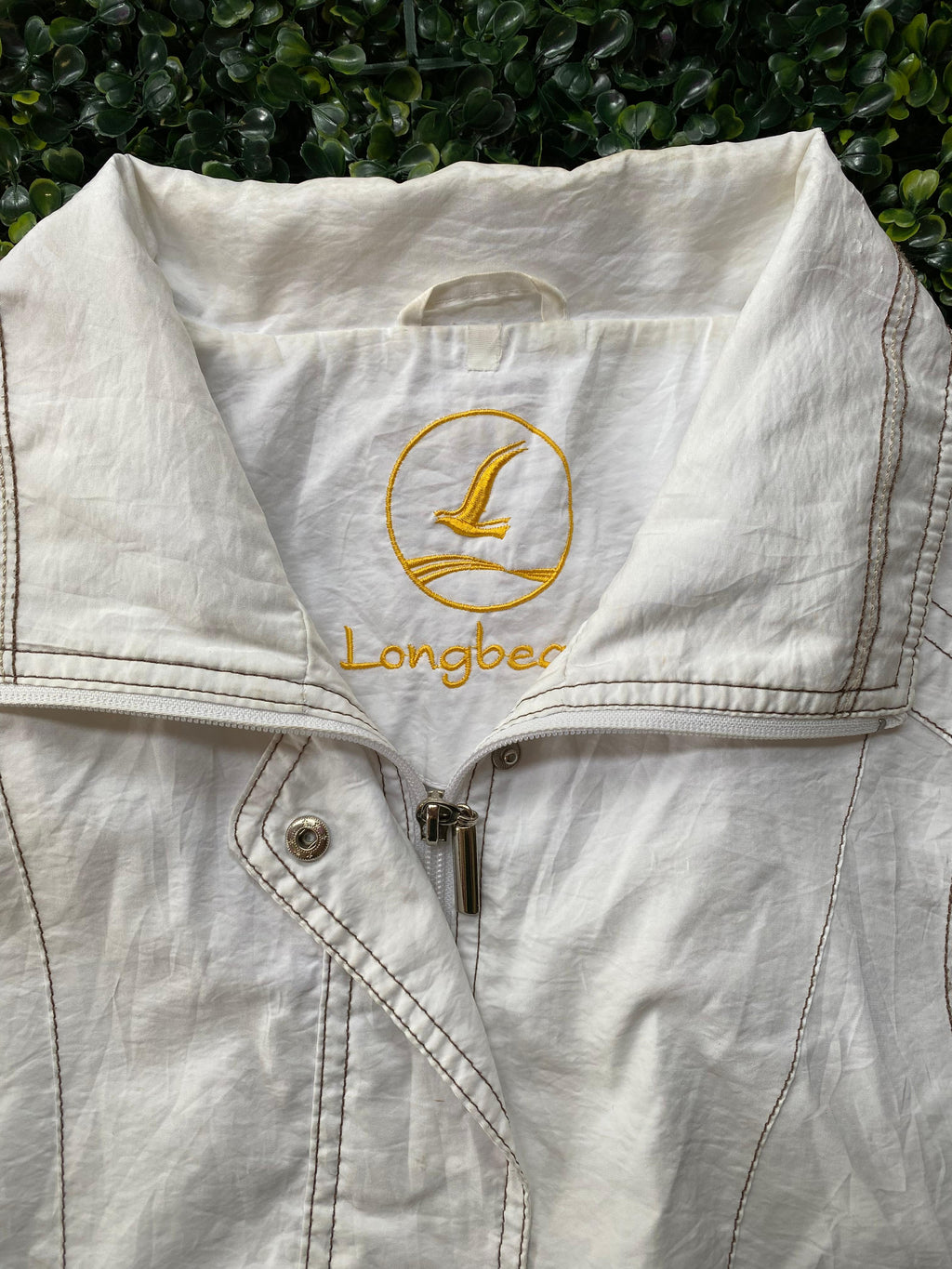Longbeach White Lightweight Jacket