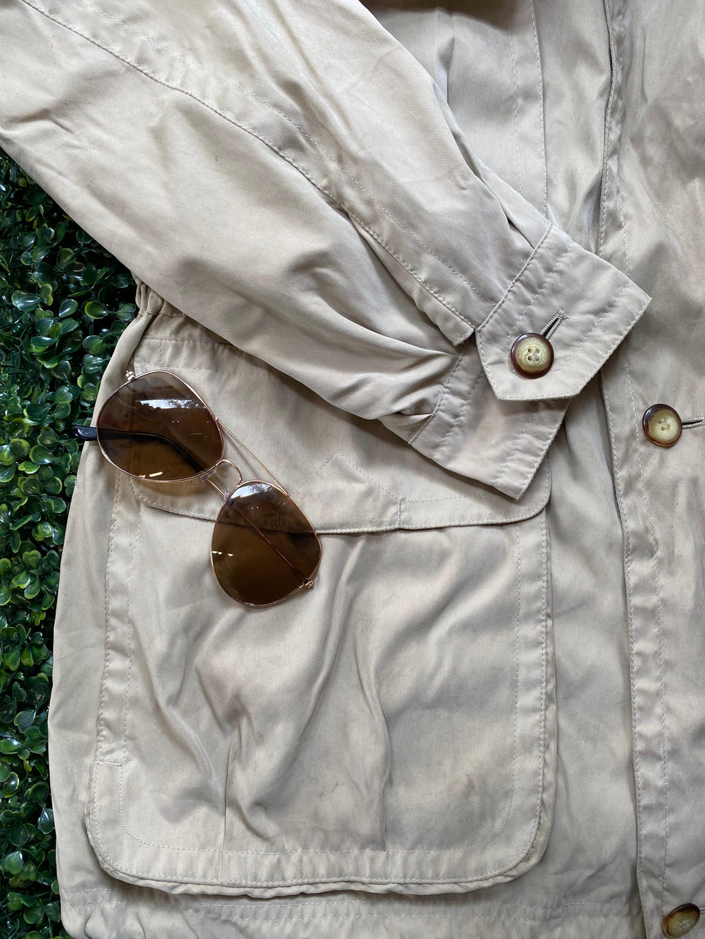 Signé Incognito Beige Utility Jacket