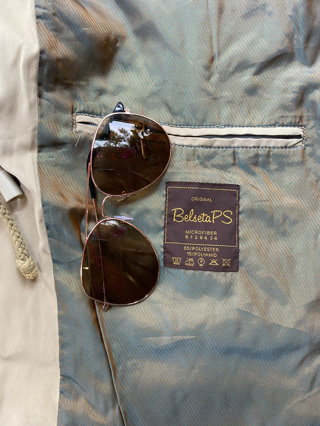Signé Incognito Beige Utility Jacket