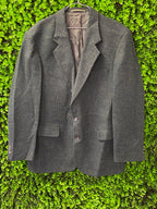 K. Riccardo Houndstooth Wool-Blend Blazer with Pockets
