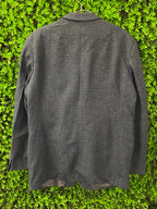 K. Riccardo Houndstooth Wool-Blend Blazer with Pockets