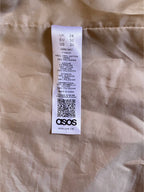 ASOS Beige & Pink Hooded Utility Parka Jacket