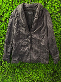 Tuzzi Black Textured Floral Jacket