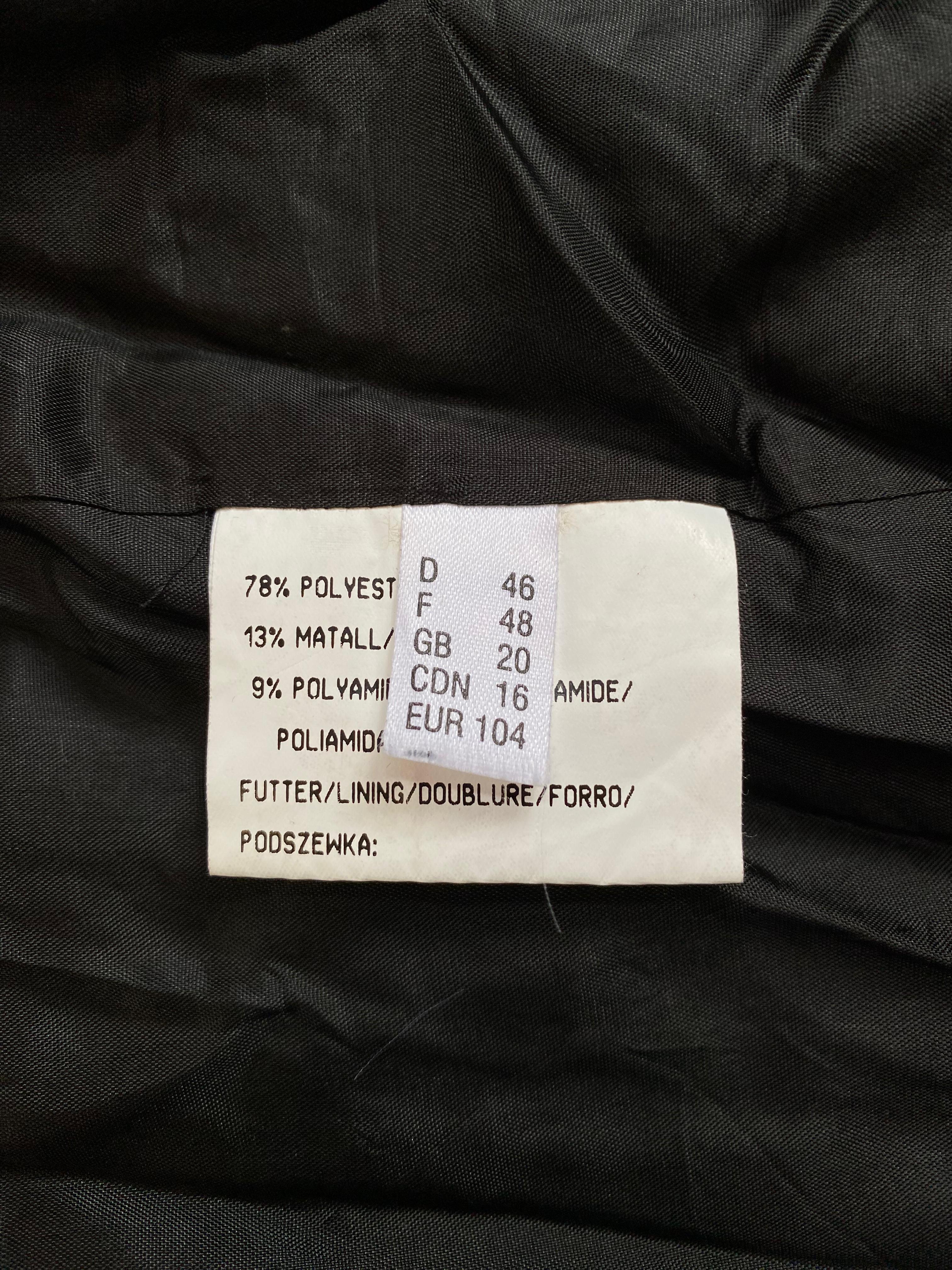 Tuzzi Black Textured Floral Jacket