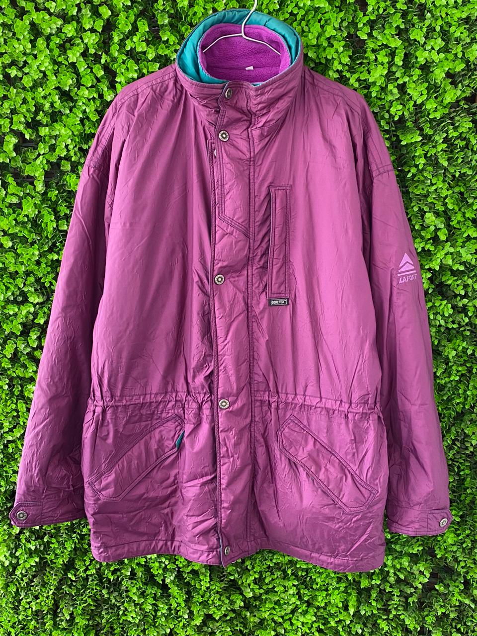 Lafont 2-in-1 Purple & Teal Jacket with Removable Inner Fleece Layer