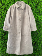 Canda Beige Alpaca Wool Blend Coat
