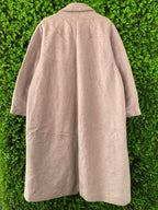 Canda Beige Alpaca Wool Blend Coat