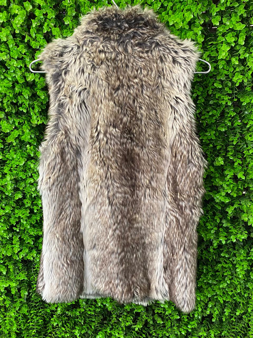 Faux Fur Waistcoat