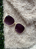 H&M Cream Curly Faux Fur Jacket