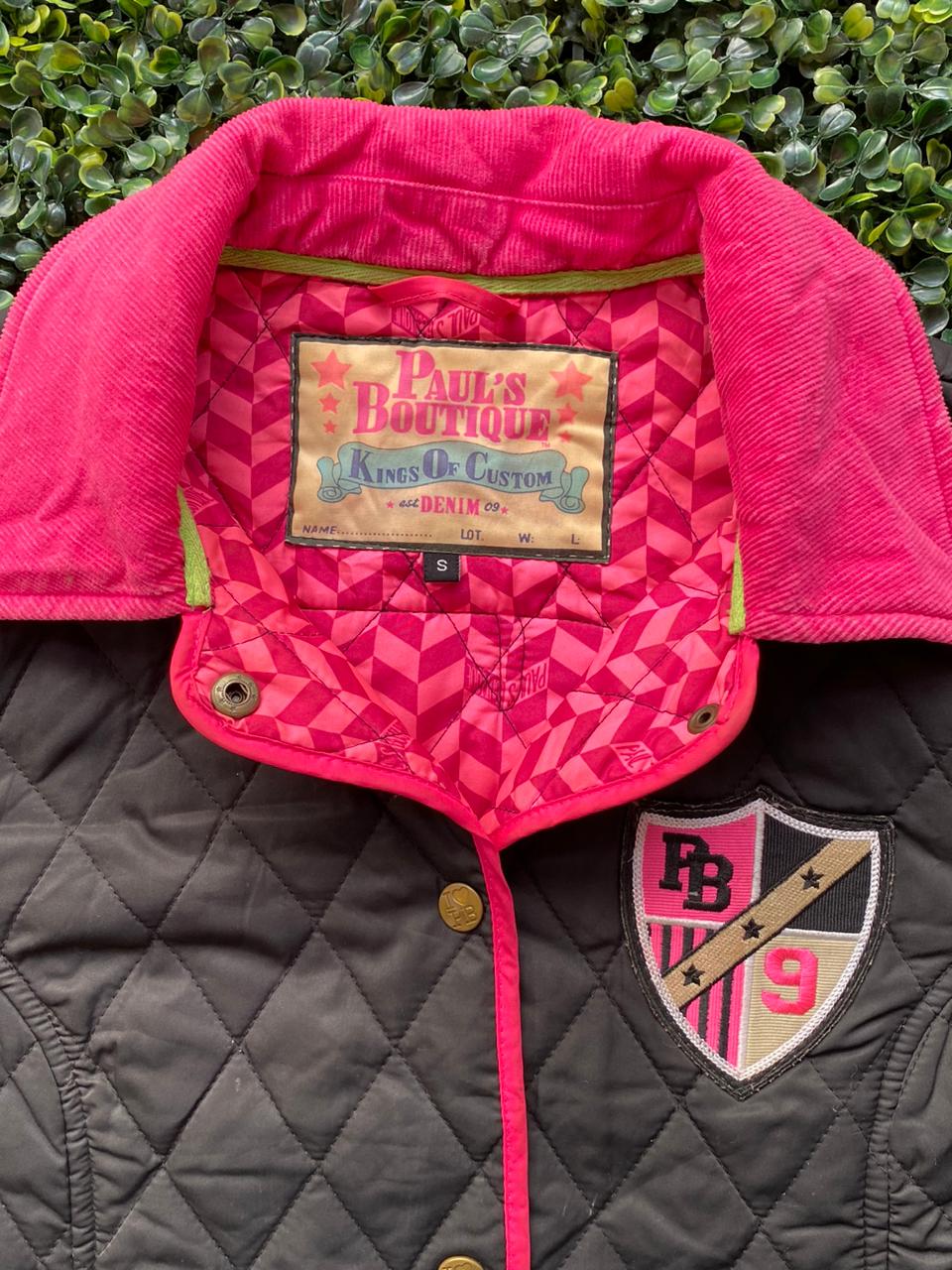 Paul’s Boutique Black Quilted Jacket