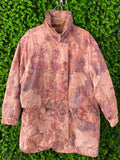 Your Sixth Sense Pink Abstract Print Utility Jacket