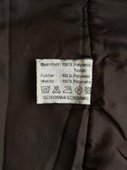 Shamp White & Black Patterned Padded Jacket