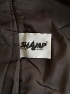 Shamp White & Black Patterned Padded Jacket