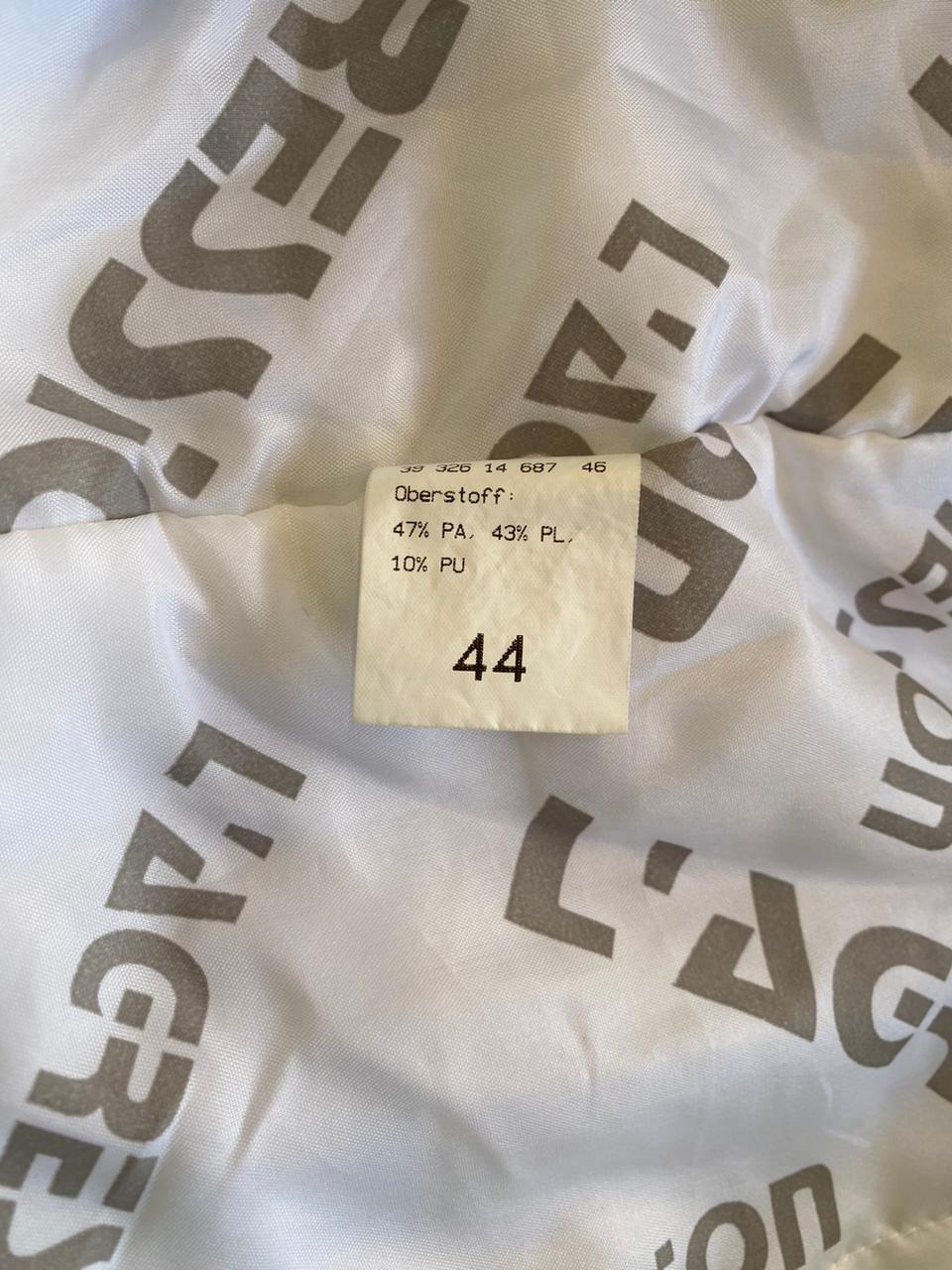 L’Agression Light Green Hooded Ski Jacket