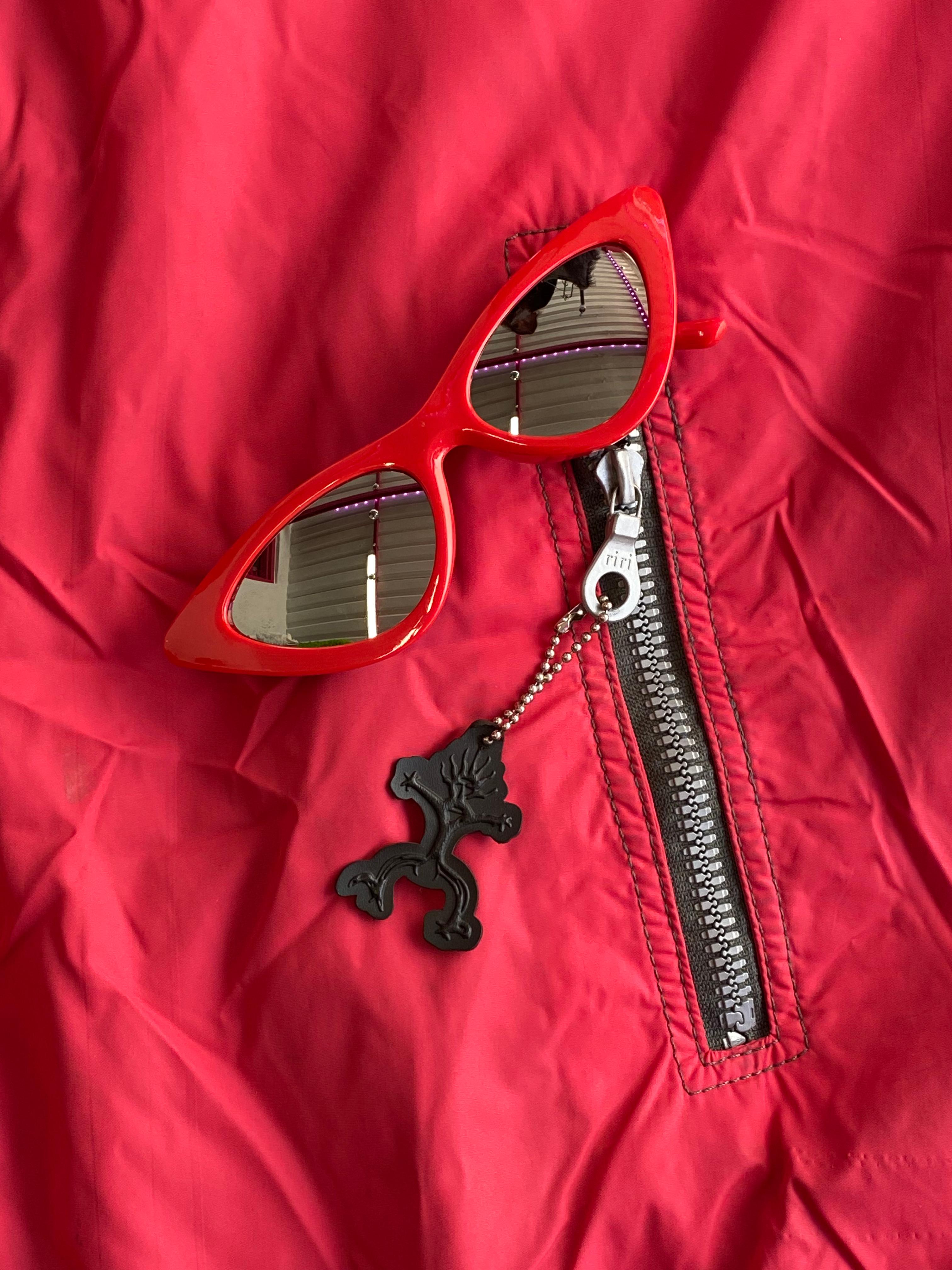 Free Sport Red Hot Track Zip-Up Jacket
