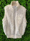 Tally Weijl Faux Fur Zip-Up Gilet