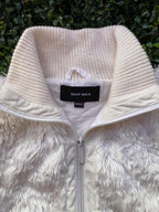 Tally Weijl Faux Fur Zip-Up Gilet