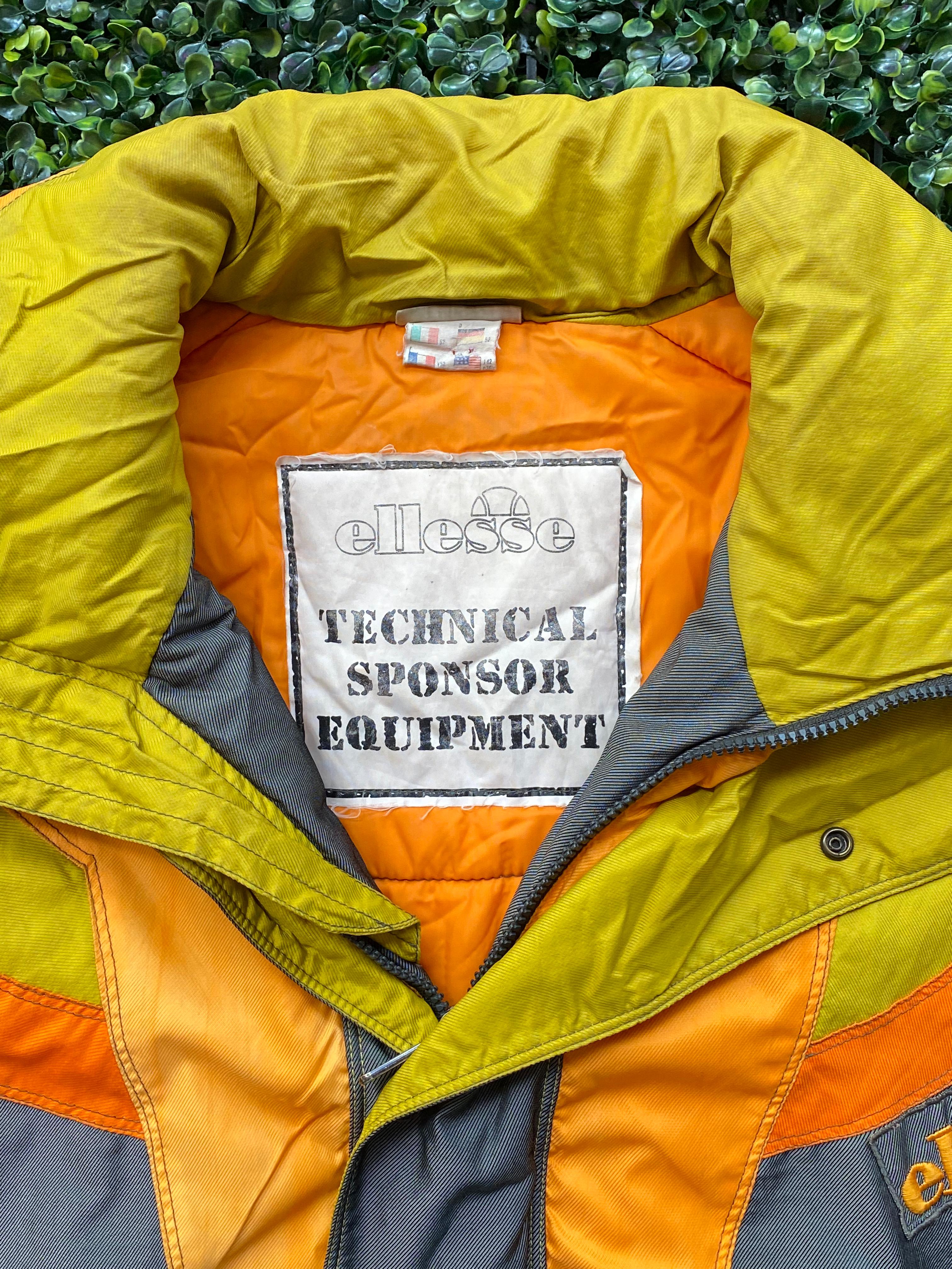 Ellesse Technical Sponsor Equipment Colourblock Ski Jacket