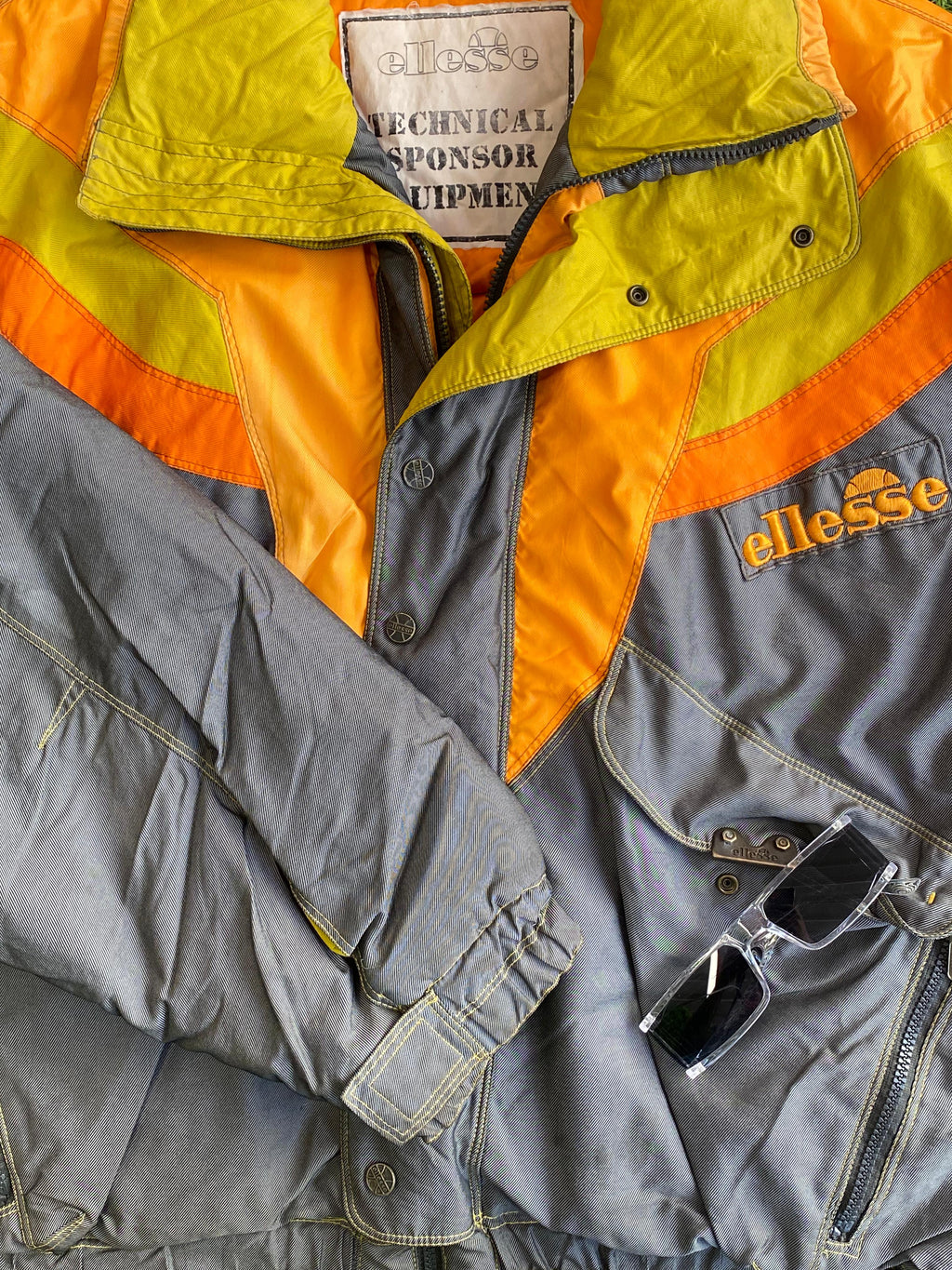 Ellesse Technical Sponsor Equipment Colourblock Ski Jacket