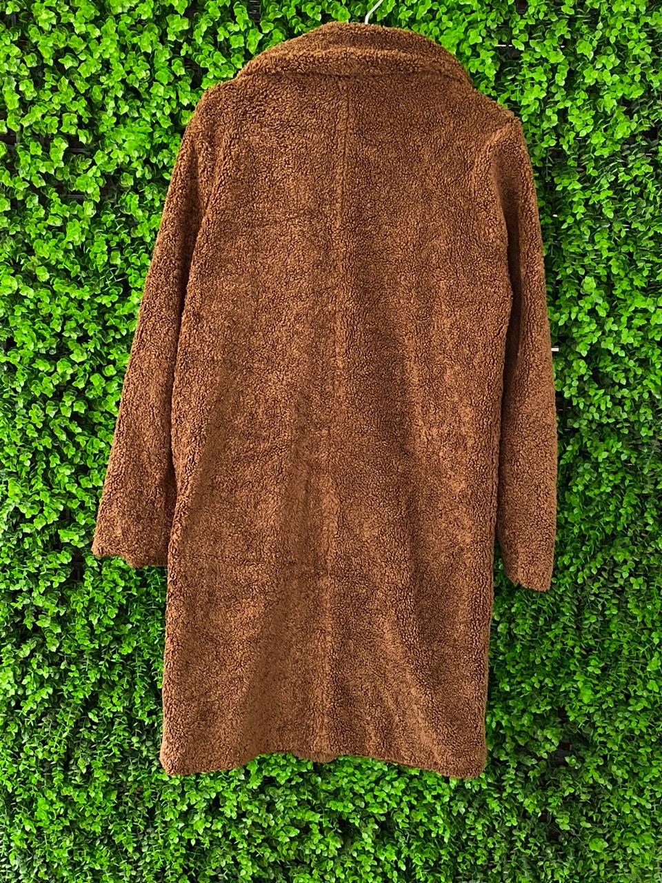 Colloseum Brown Teddy Coat