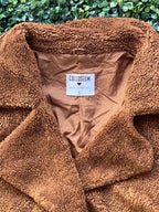 Colloseum Brown Teddy Coat