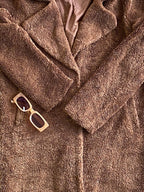 Colloseum Brown Teddy Coat