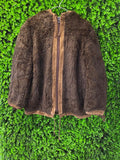 Verdas Modell Brown Faux Fur Hooded Jacket
