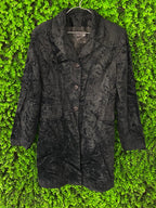 Collection Simone Paris Black Faux Fur Coat