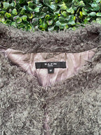 M.A.P.P Jeans Grey Textured Longline Cardigan Coat
