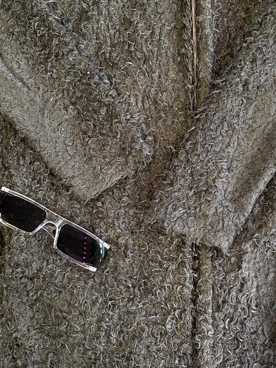 M.A.P.P Jeans Grey Textured Longline Cardigan Coat