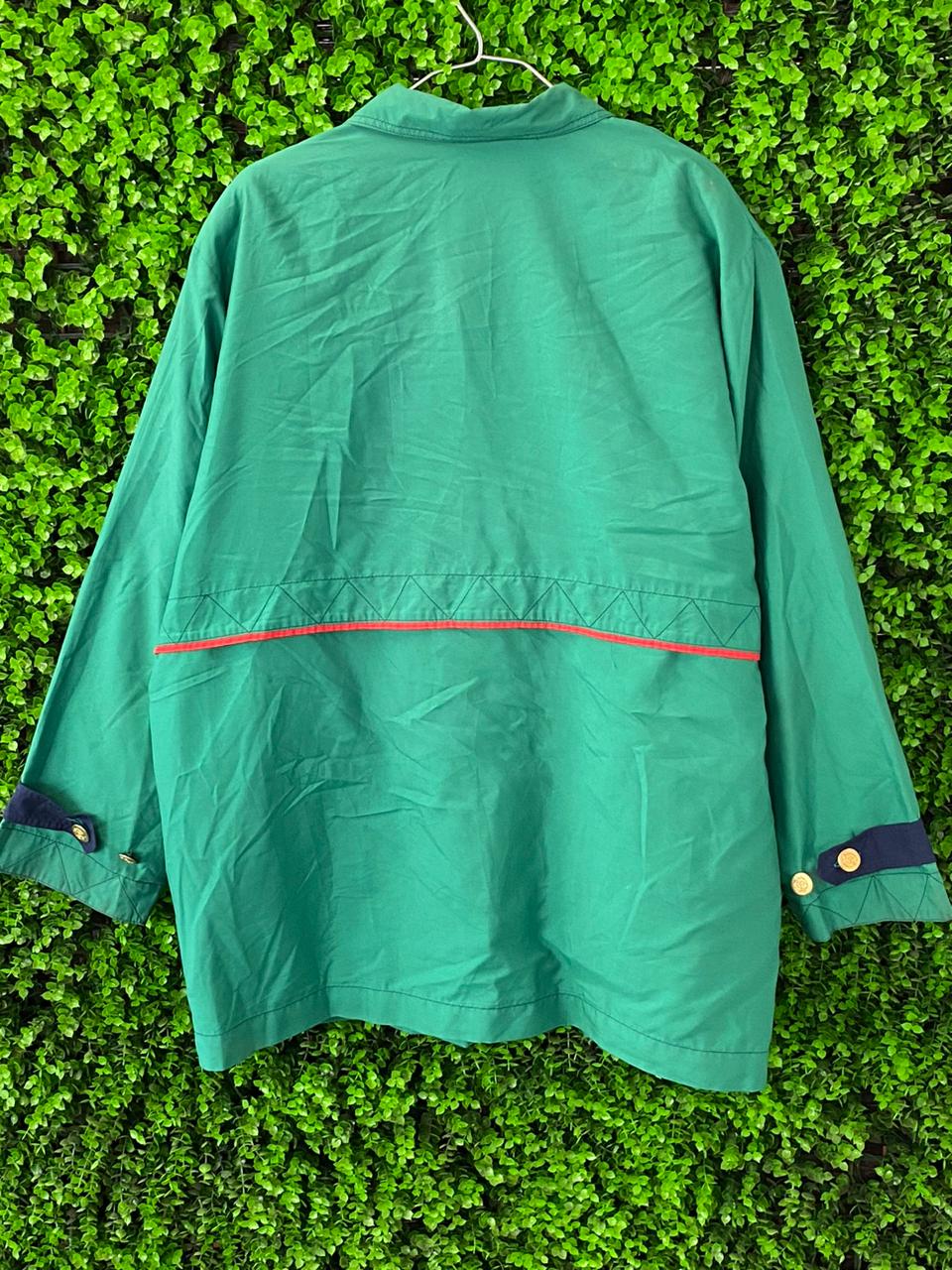 Vintage Green Sailing Race Jacket