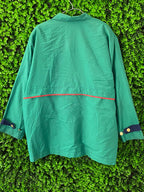 Vintage Green Sailing Race Jacket