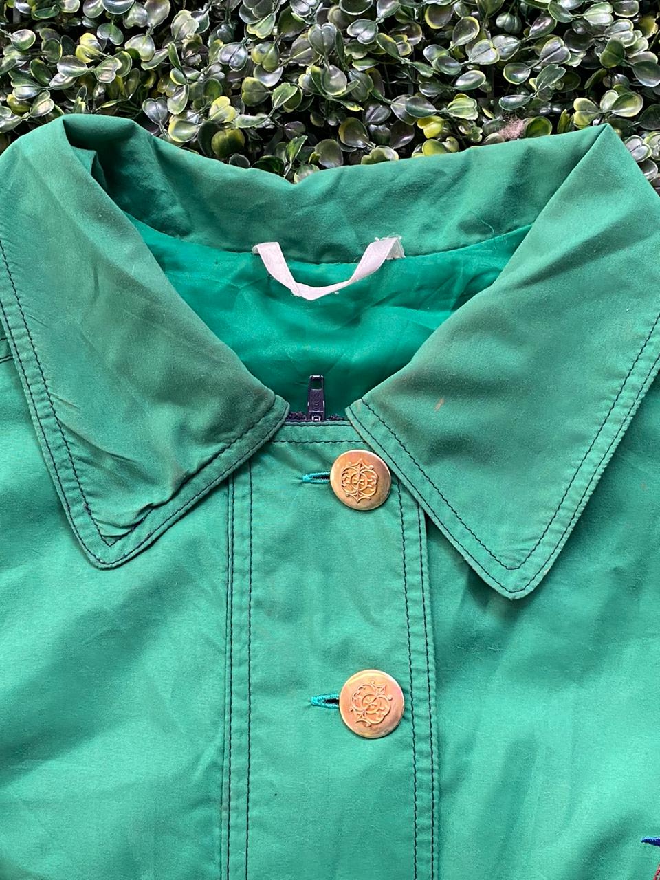 Vintage Green Sailing Race Jacket