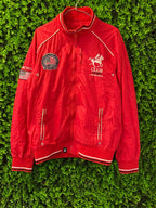 Cigale Men Red Royal Polo Windbreaker Jacket