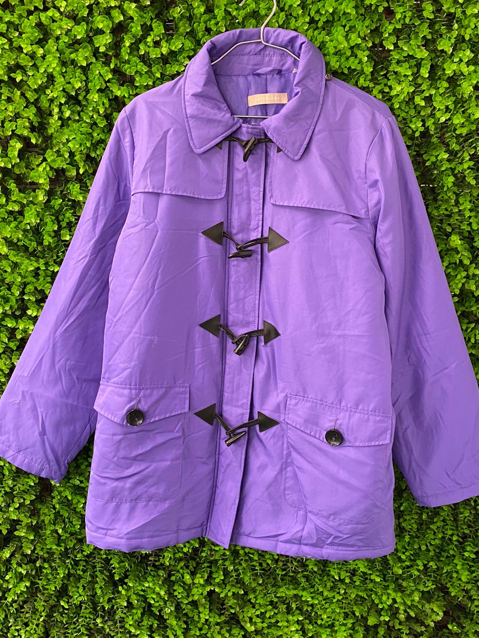 Anthology Purple Toggle Coat