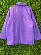 Anthology Purple Toggle Coat