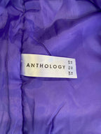 Anthology Purple Toggle Coat