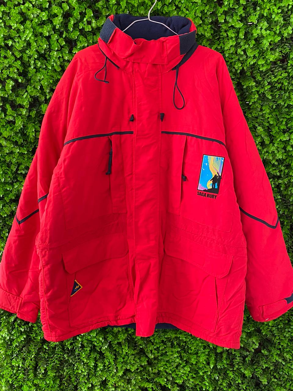 Red Saga Ruby Hooded Outdoor Jacket