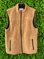 Pull&Bear Camel Teddy Gilet