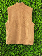 Pull&Bear Camel Teddy Gilet