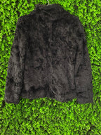 H&M Black Faux Fur Jacket