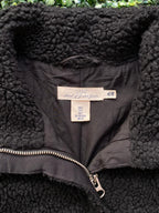 H&M L.O.G.G. Black Teddy Jacket