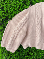 Cotton On Cream Chunky Knit Cardigan
