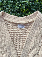 Cotton On Cream Chunky Knit Cardigan