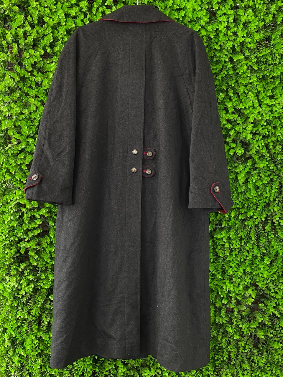 Aquilla Alpacca Loden Longline Wool Blend Coat