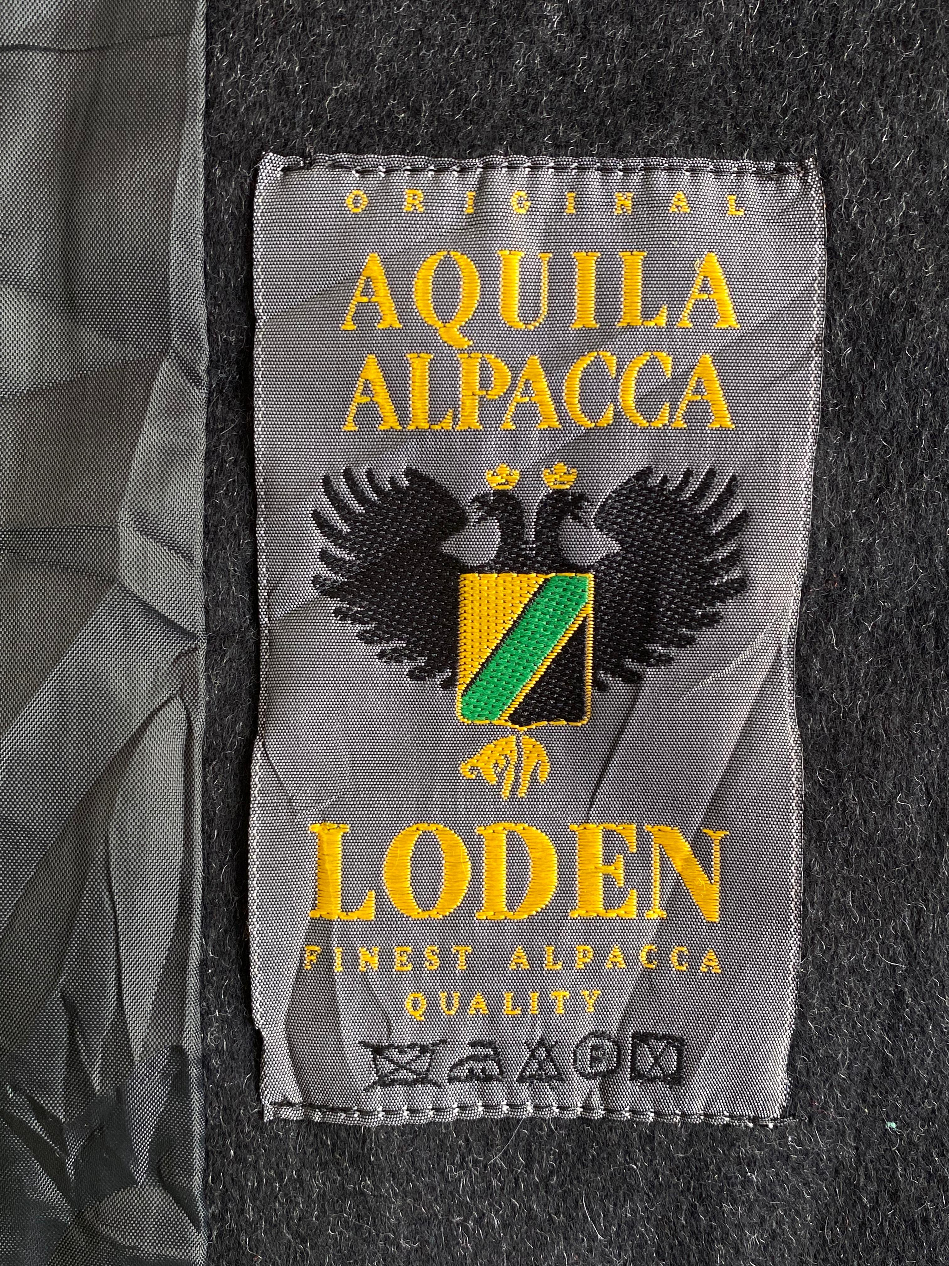 Aquilla Alpacca Loden Longline Wool Blend Coat