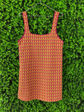 Zara Geometric Knit Mini Dress